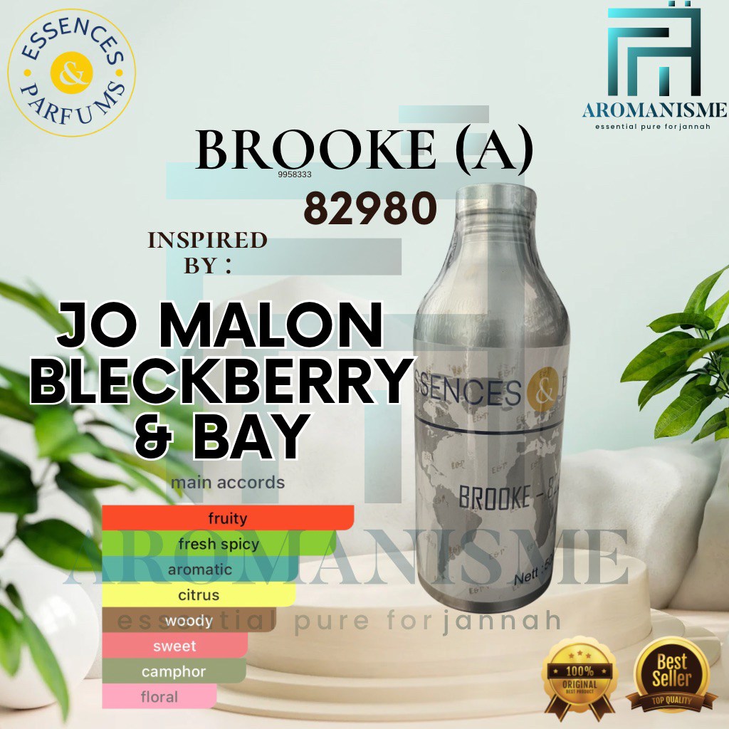 Bibit Parfum Jo Malon Black*berry & Bey By Essences Brooke Grade A 50ml / 100ml