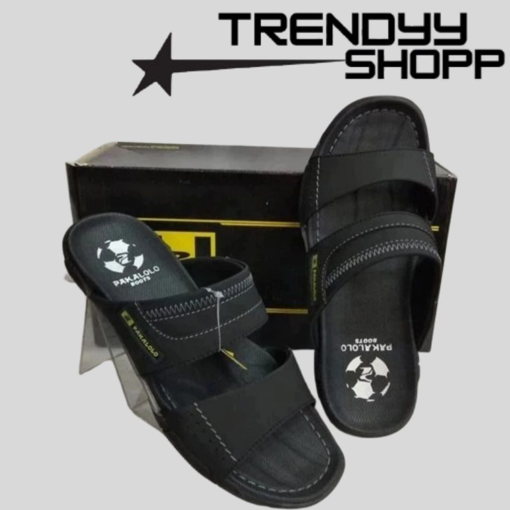 SANDAL PAKALOLO N-2353 KULIT ASLI TERBARU | SANDAL PRIA PAKALOLO