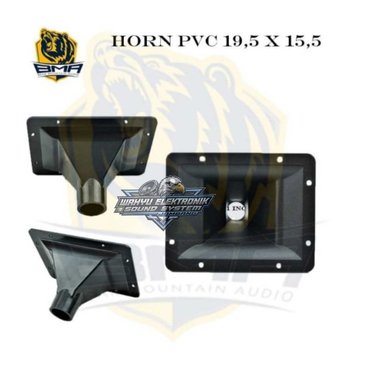 Horn Twiter 15x19cm Plastik / Corong Tweter  Tweeter 15x19 Bahan PVC Tebal