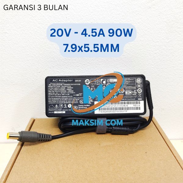 20v 4.5a 90w Laptop Charger For Len T60p T61p X60s X61s R60e R61i Z60m C100 C200 X300 series