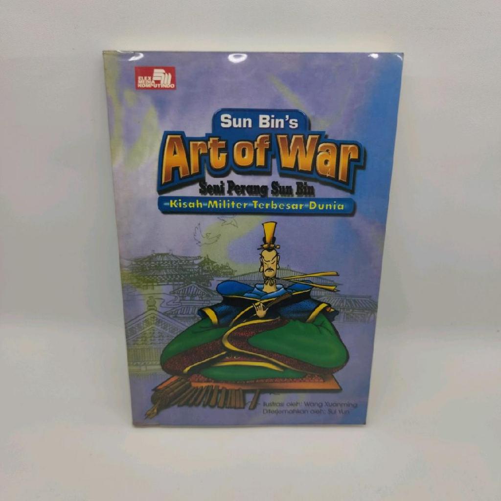 BEKAS - ORIGINAL - Buku Komik Sun Bin's Art of War - Seni Perang Sun Bin - Kisah Militer Terbesar Du