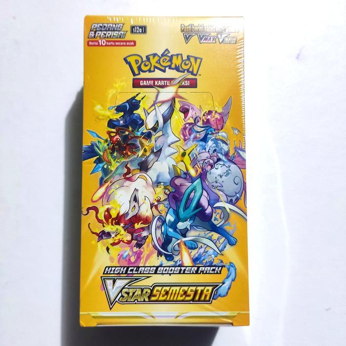 Kartu Pokemon VSTAR Semesta S12a Booster Box 10 Pack TCG