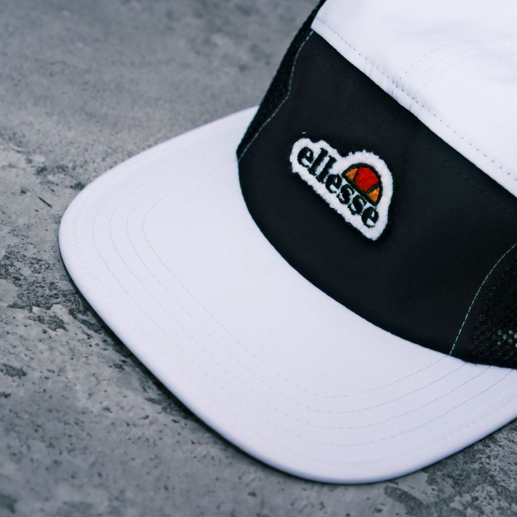 Ellesse Flat 5 Panel Cap (Black) Original
