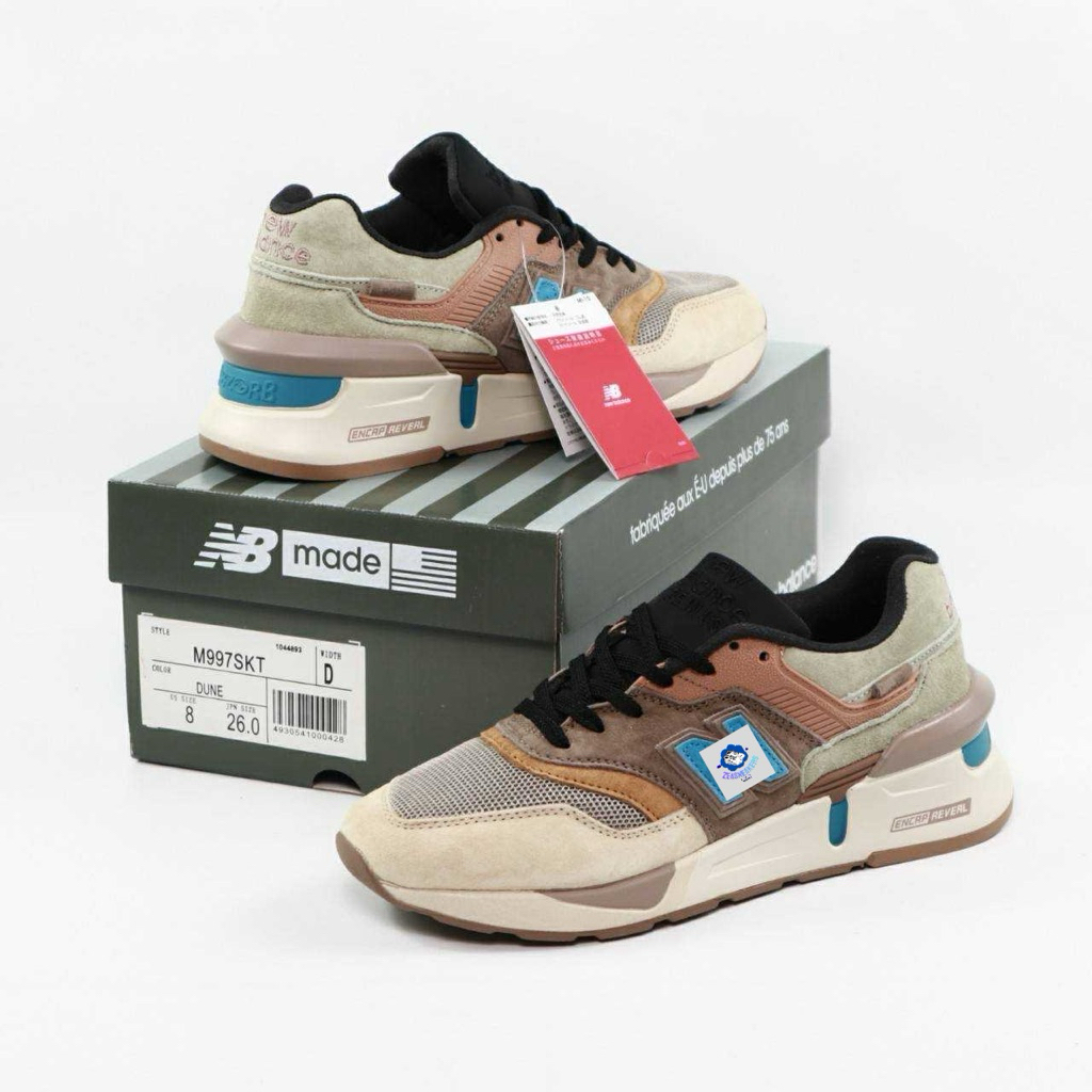 Sepatu 997 Kith X nonnative brown M997SKT 39-44