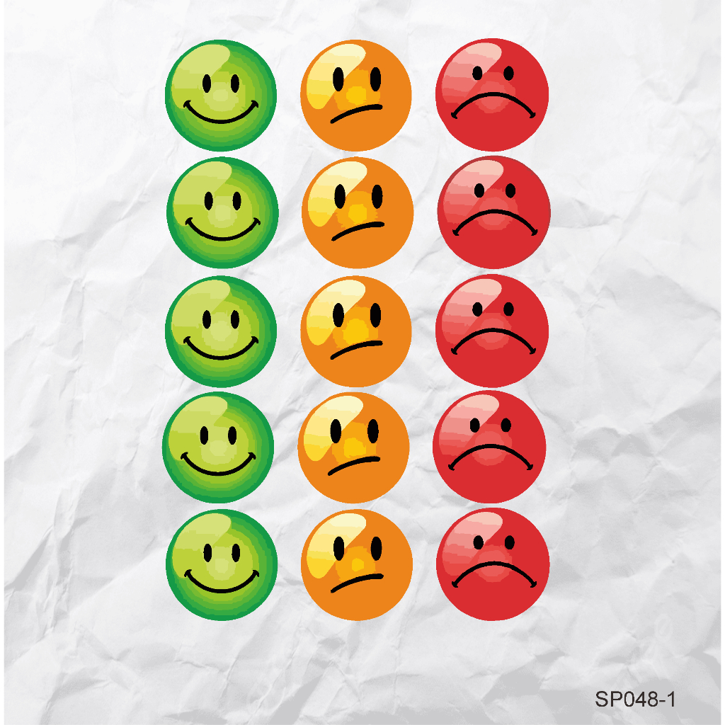 Sticker Pack Emoji Ekspresi & Bintang Lucu - Stiker Jurnal & Scrapbook