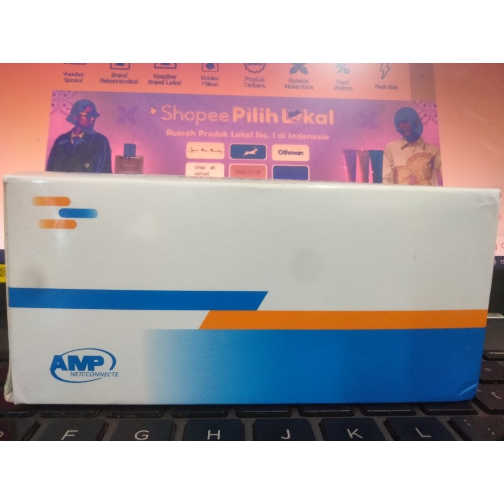 RJ45 CAT 6 AMP 1 Pack Is 100pcs