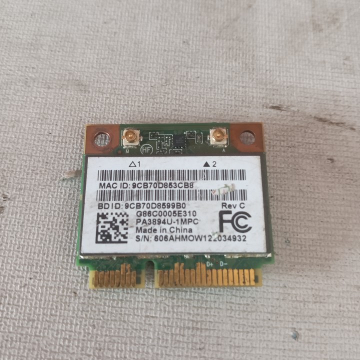 Wifi Bluetooth Combo Laptop Atheros AR5B195 Notebook Half Mini PCIe WLAN Wireless Network BT BD Conn