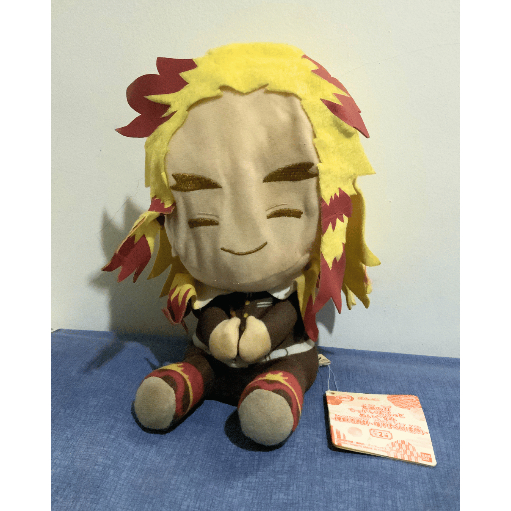 Preloved Boneka Kyojuro Rengoku Demon Slayer Kimetsu no Yaiba
