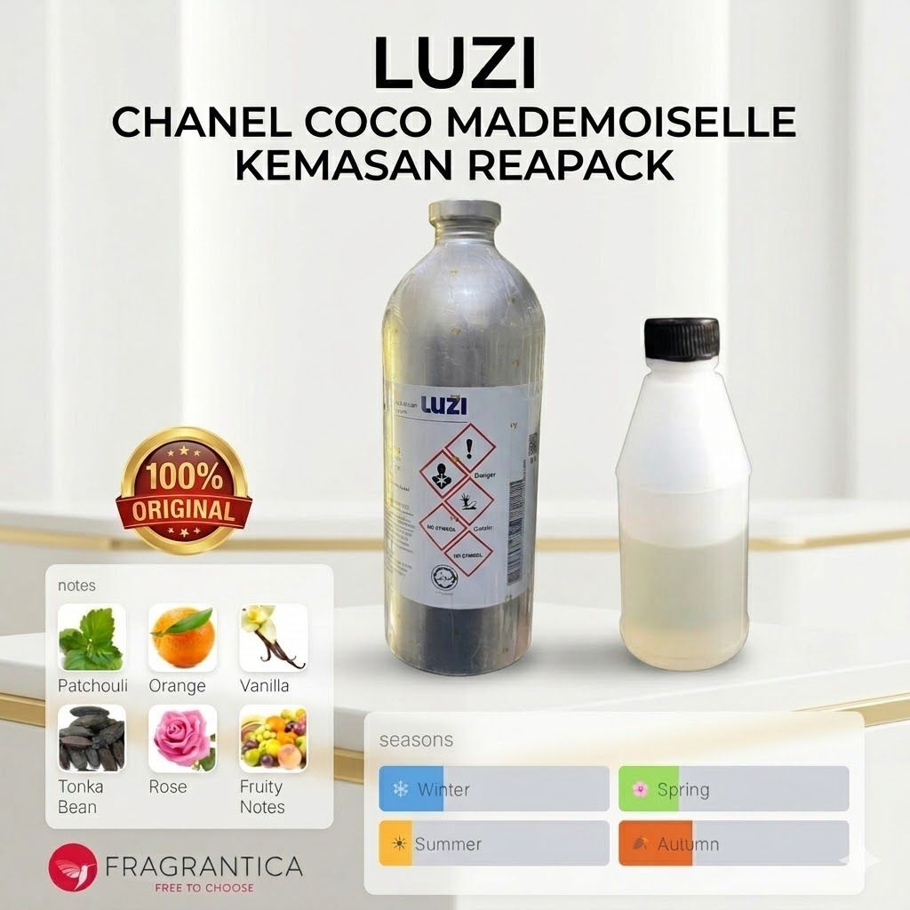 LUZI/COCO MADEMOISELLE/KEMASAN REPACK/BIBIT MURNI