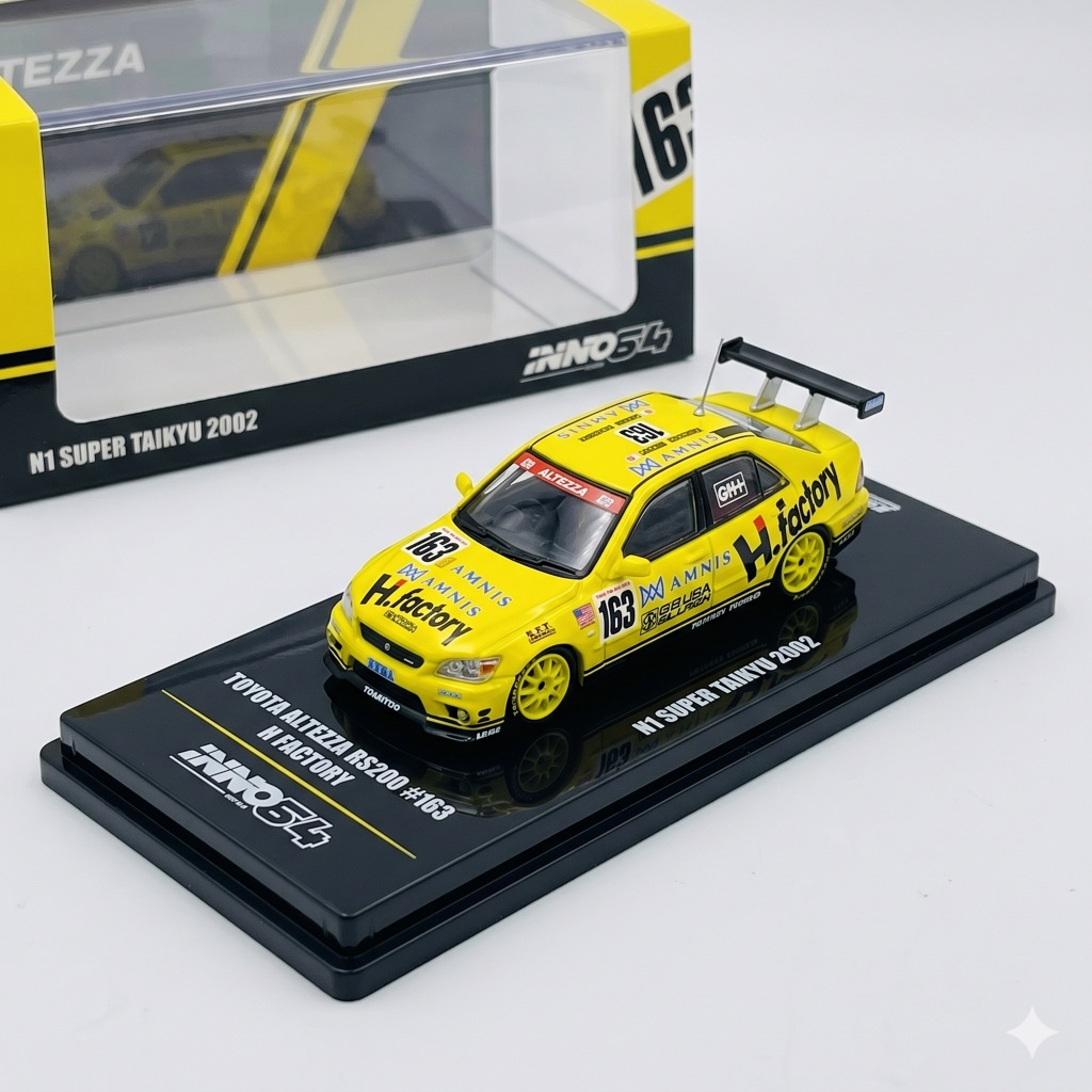 INNO64 1/64 Toyota Altezza RS200 H Factory N1 Super Taikyu 2002