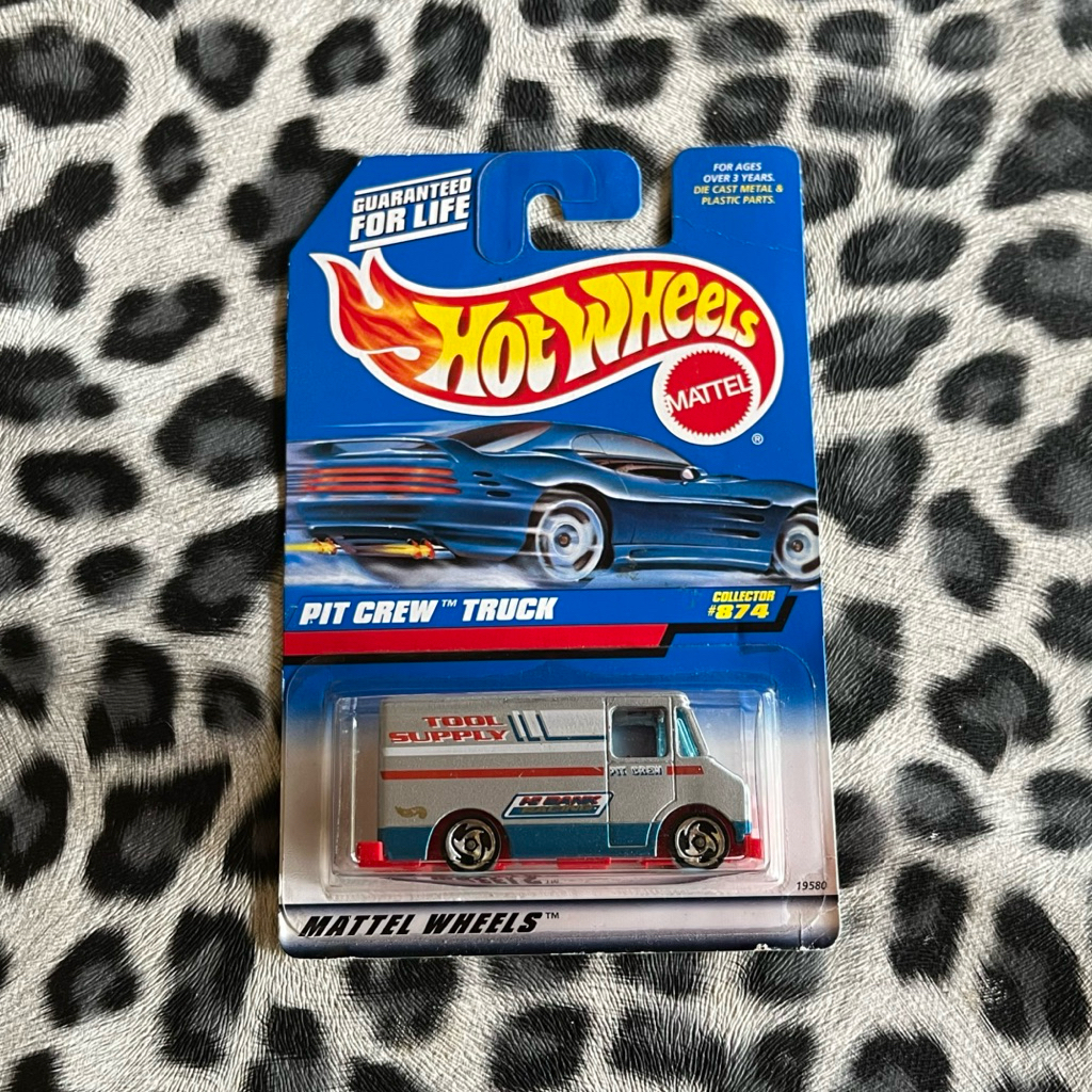 Hot Wheels Pit Crew Truck Blue Card Tahun 1997