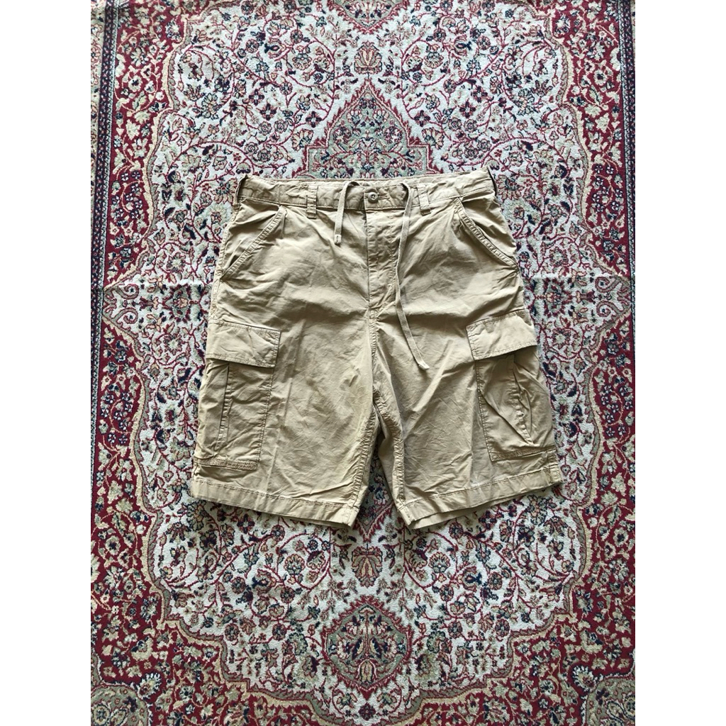 Celana Uniqlo cargo short pantsl Vintage Military cargo outdoor Hi230