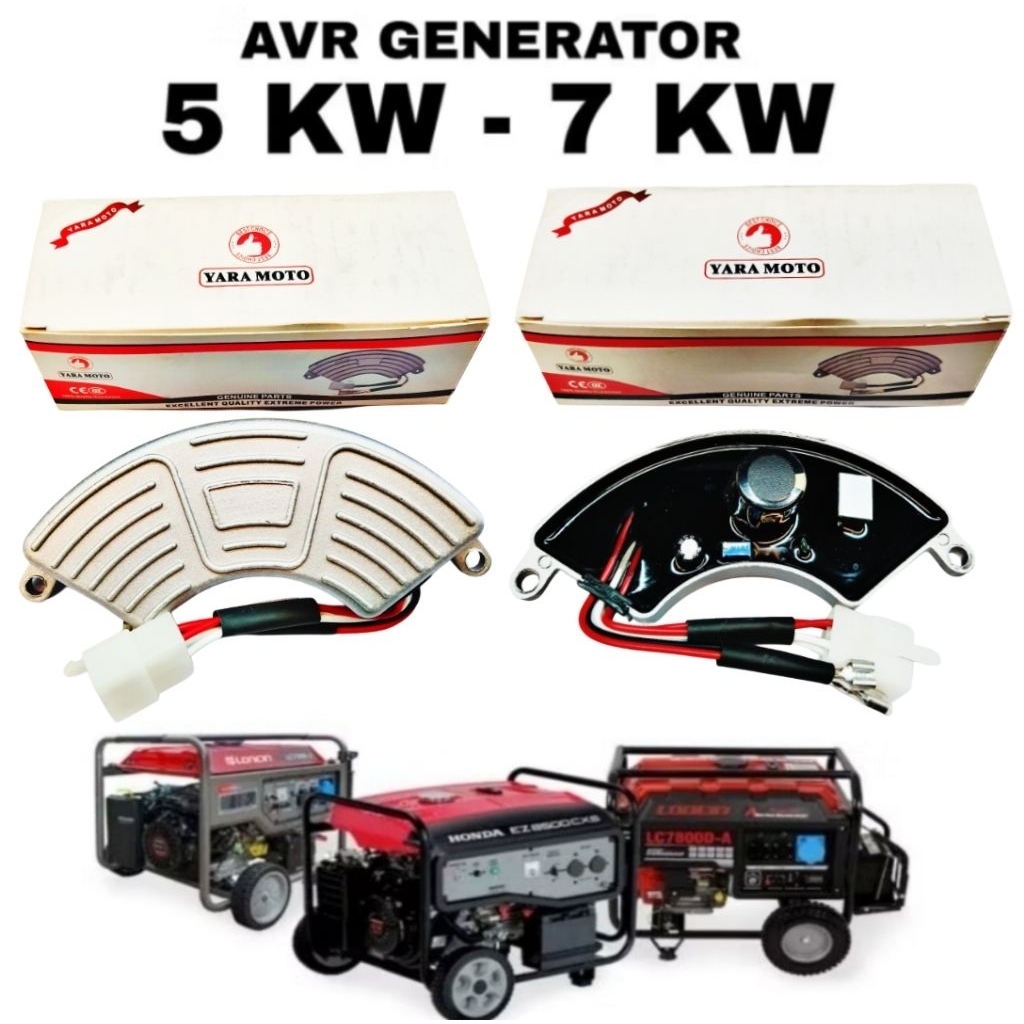 AVR Genset Generator Oval EC6500 4 Tak Yamamoto Toray 5000 watt 7000watt