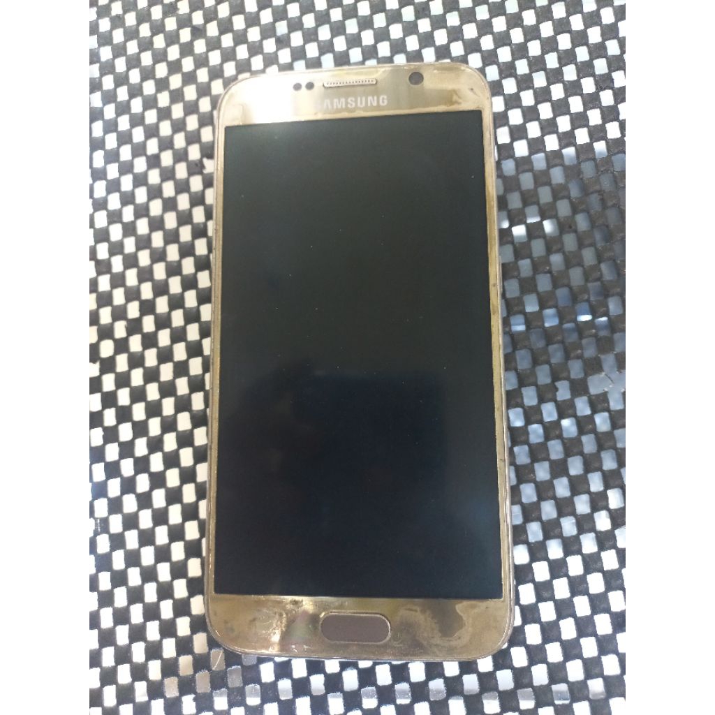 lcd set body samsung s6 flat tanpa mesin