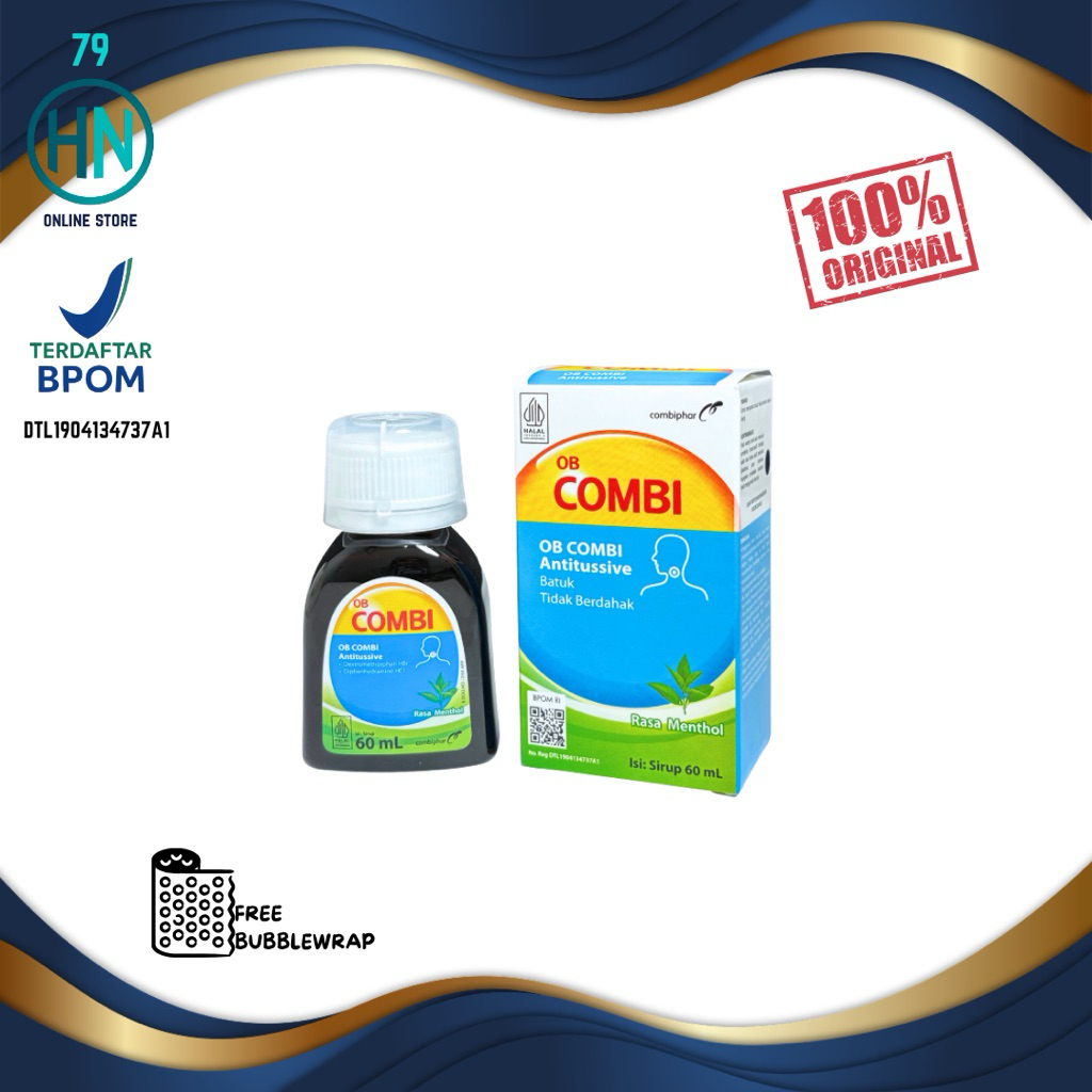 OBH Combi Antitusive tidak berdahak 60 ml