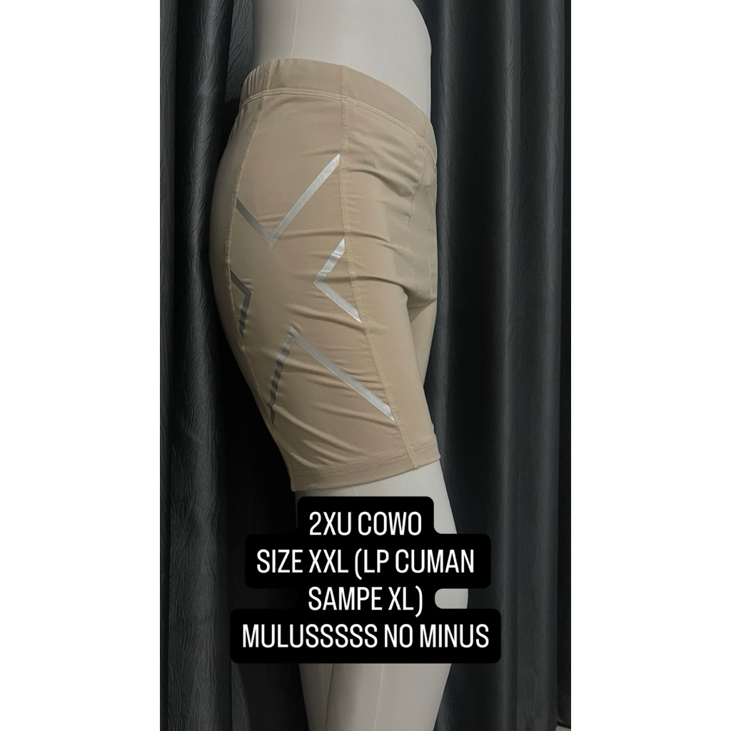 legging pendek 2xu/two times you