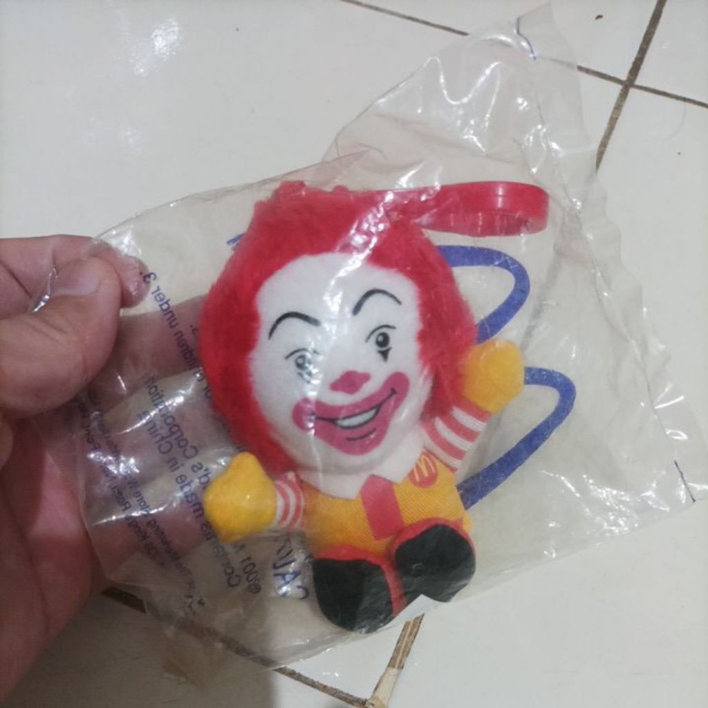 Boneka Ronald Segel Happy Meal MC Donalds | RARE