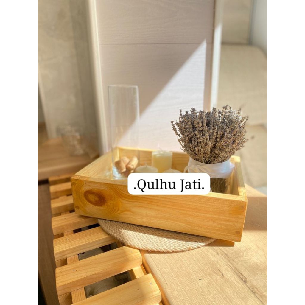 box kayu minimalis pot kayu Planter aesthetic
