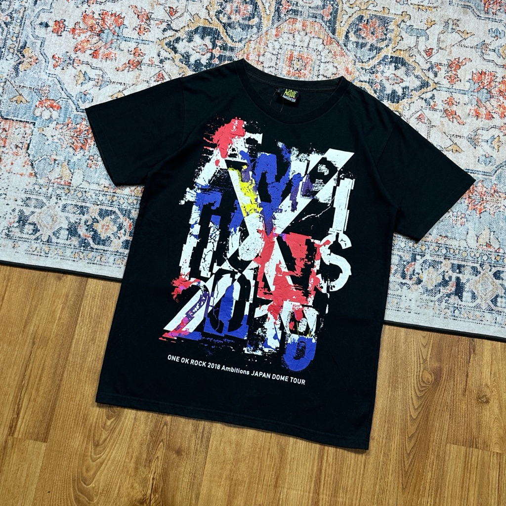 KAOS BAND ONE OK ROCK JAPAN AMBITIONS TOUR 2018 SECOND
