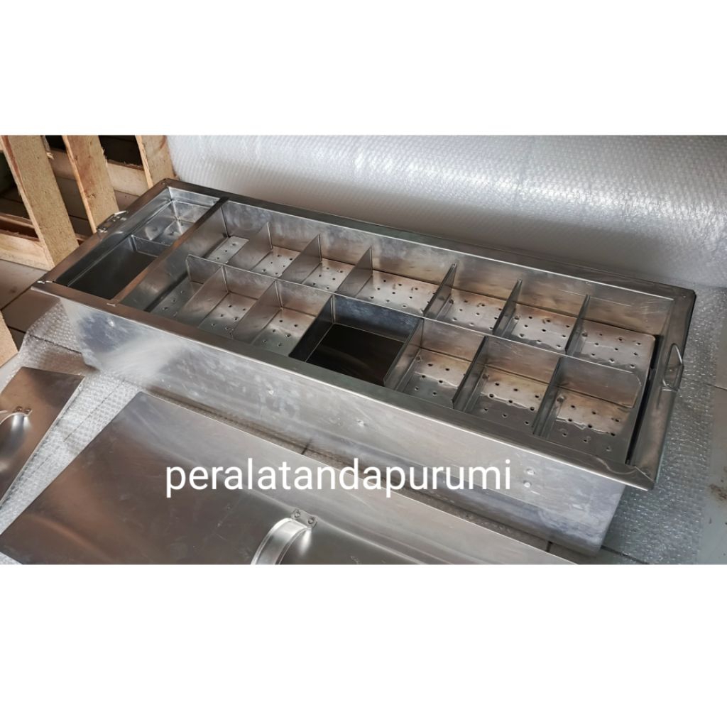 Dandang Bakso Prasmanan Alumunium | panci bakso prasmanan 2 kuah