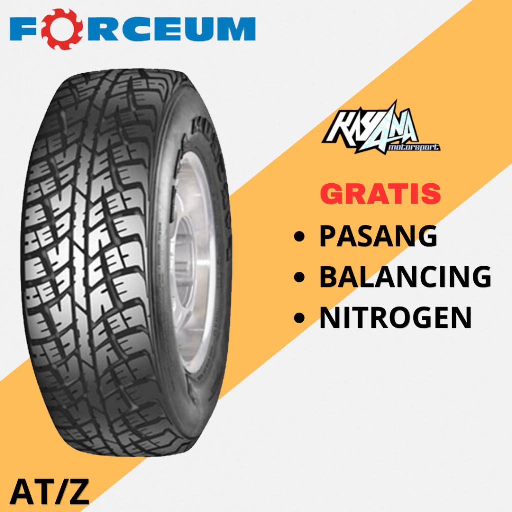 Forceum ATZ 235/75 R15 Ban Mobil Semi Offroad Jimny Taft Katana