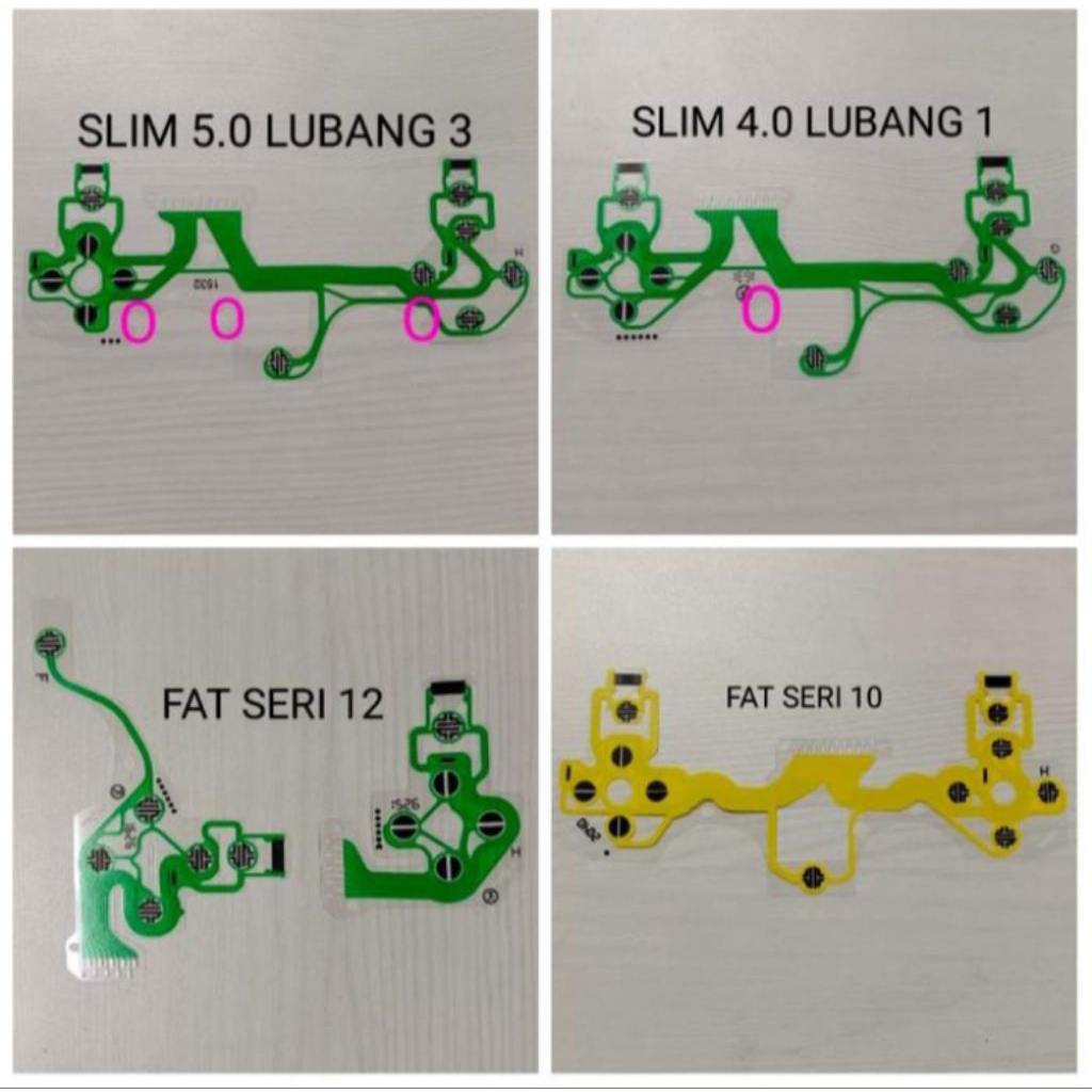 PCB PLASTIK  STIK DS 4 OP /ORI ji