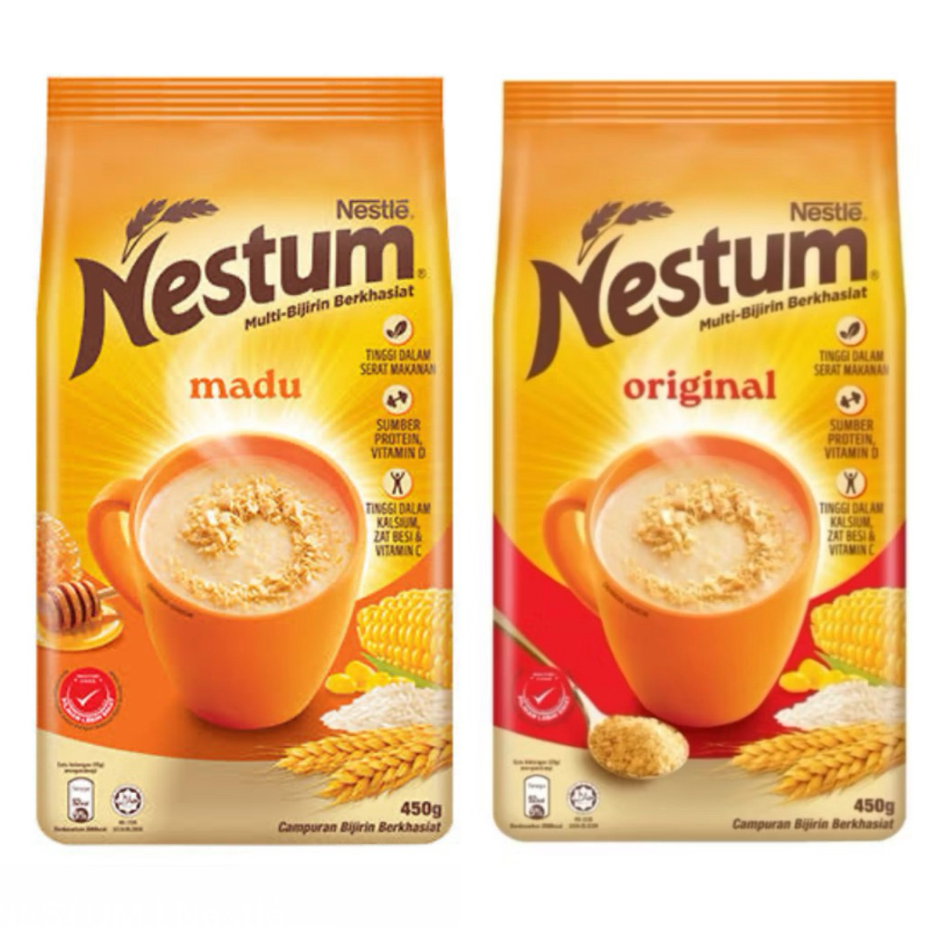 Nestle Nestum Sereal Gandum Instan 450gr / NESTUM / Original / madu / joney / Sereal / Nestle / cere