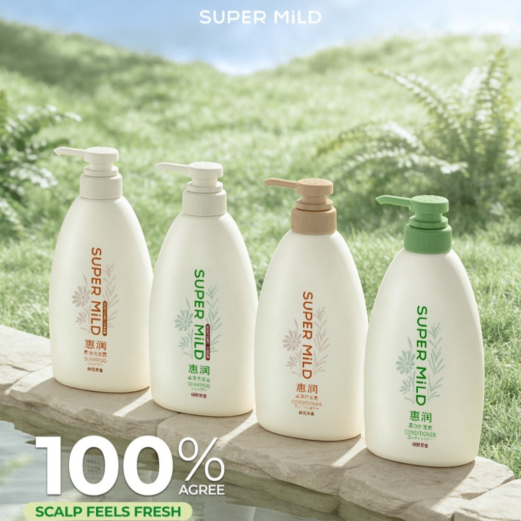 MEMEY | SUPER MILD Scalp Care Shampoo - Conditioner