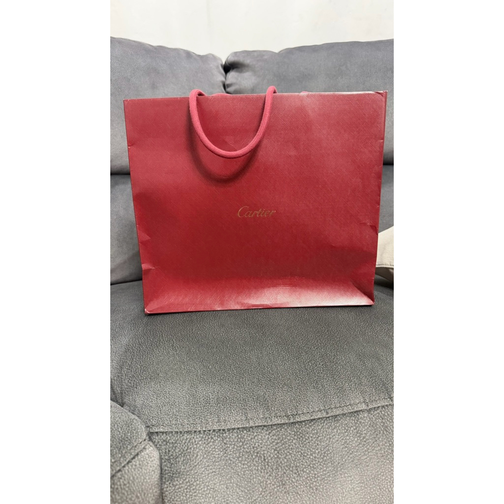 Paper Bag Cartier 100% Original