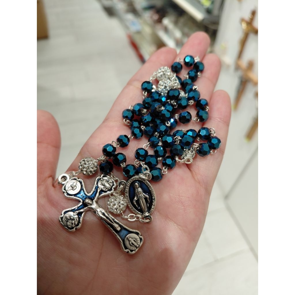 Rosario Maria Miracolous Kristal Biru