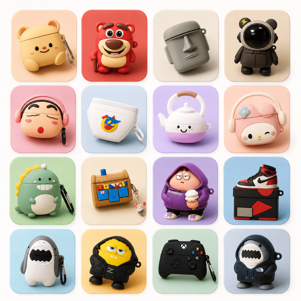 Case AirPods Gen 3 & 4 Lucu Casing AirPods by Yuumi Singed Case [Free Hook]