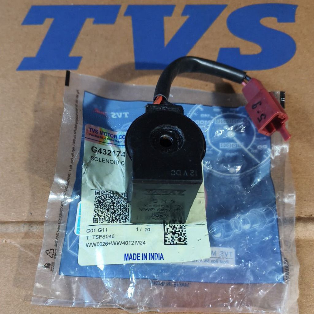 SOLENOD COIL/SOLENOID GAS TVS KING BAJAJ BIRU PENUMPANG TVS RODA 3
