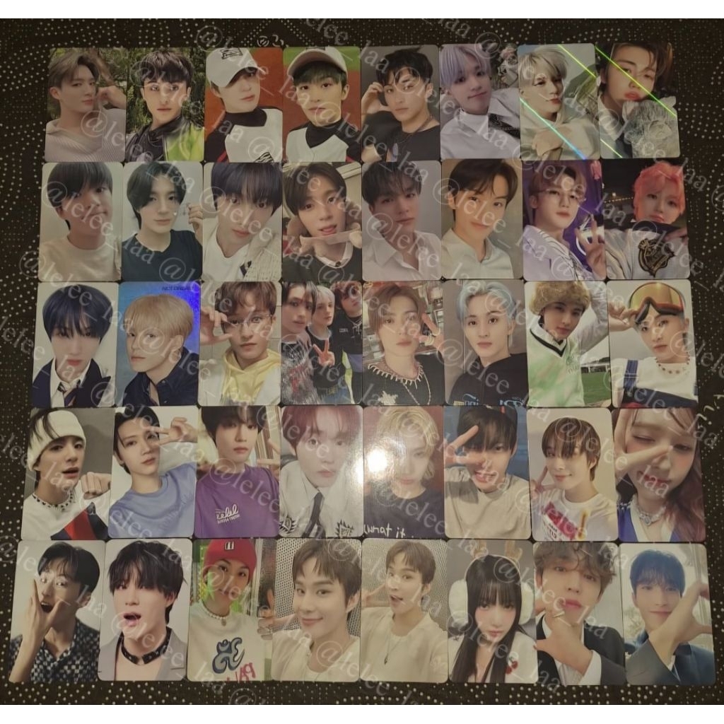 WTS TAKEALL NCT ina aab pc jeno mark jaemin haechan chenle jisung renjun ten jungwoo doyoung wendy j