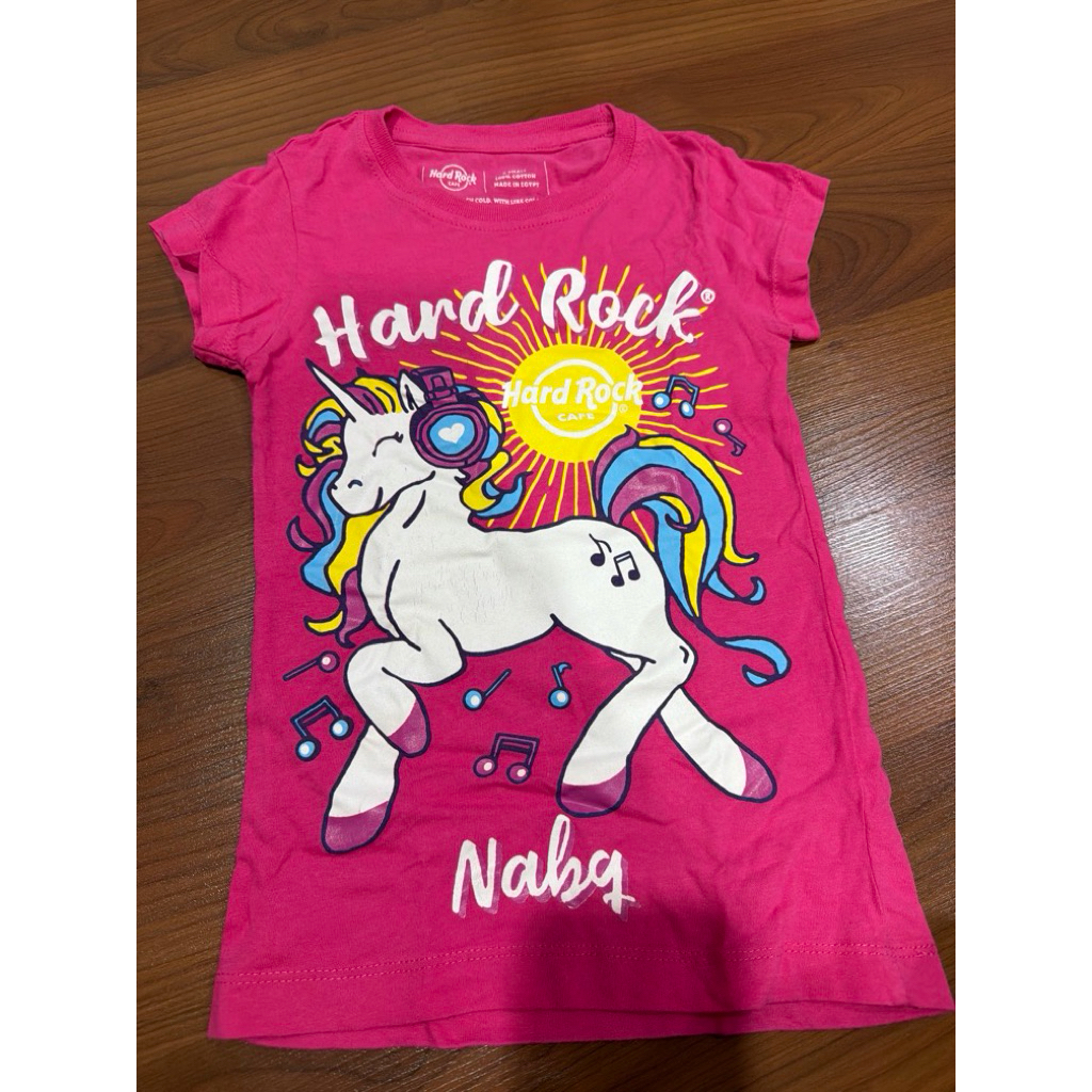 preloved kaos anak perempuan Hard Rock Nabq ori size XS