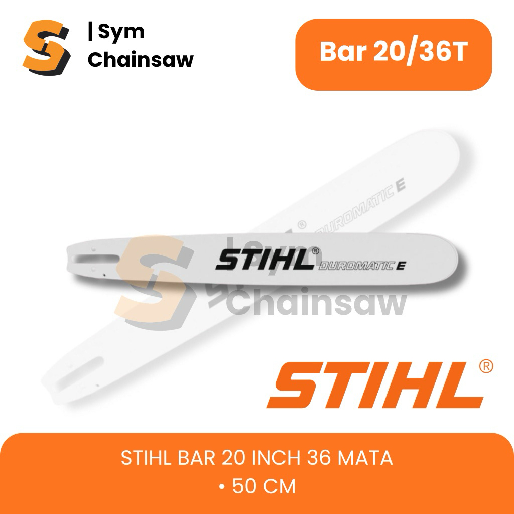 Bar Chainsaw Stihl 20/36T Bar Senso 20 Inch 36T 50 cm