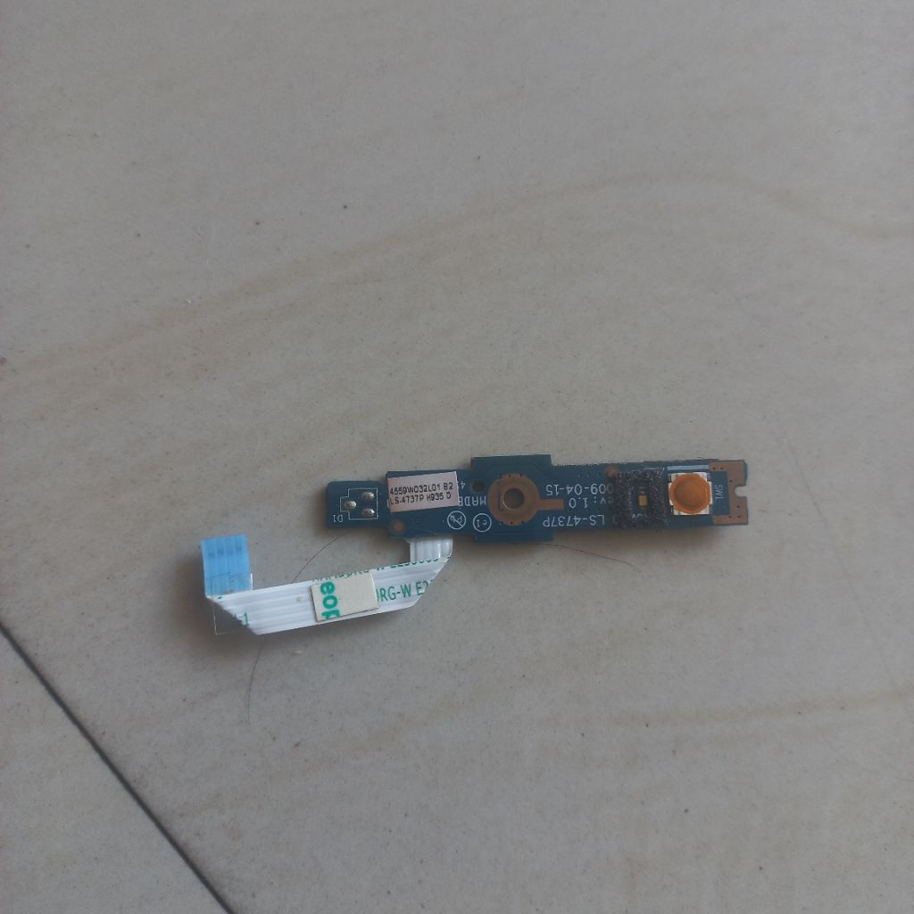 Tombol Power bawaan Laptop Compaq CQ35