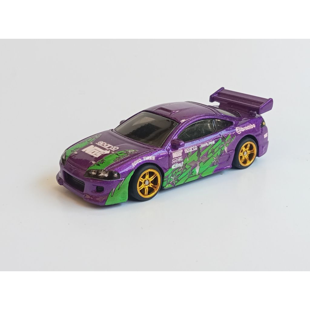 Hotwheels Mitsubishi eclipse custom repaint unrivet