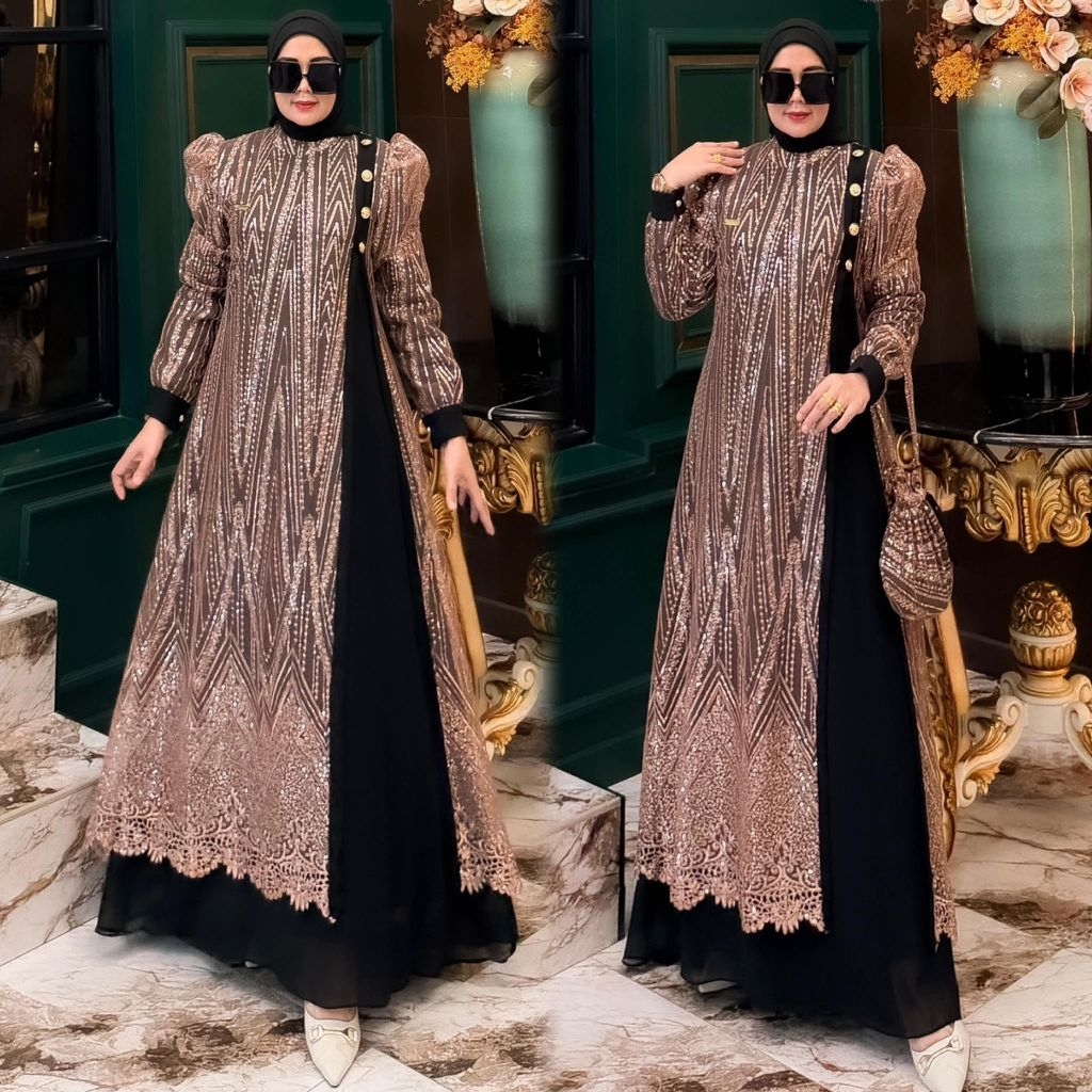 seren dress pesta