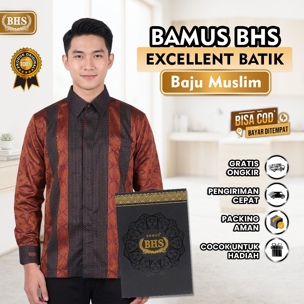 Bamus Baju Koko Muslim BHS Excellent Batik