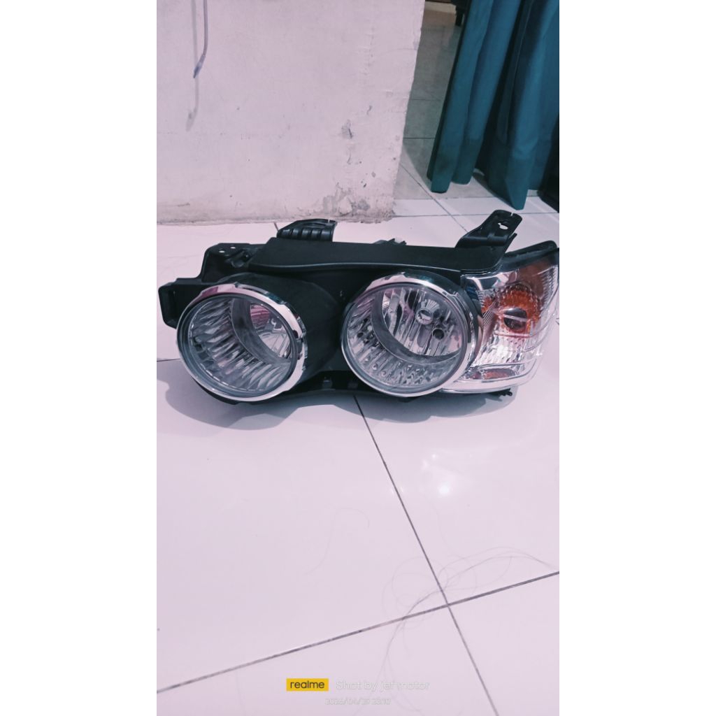 headlamp lampu depan chevrolet aveo