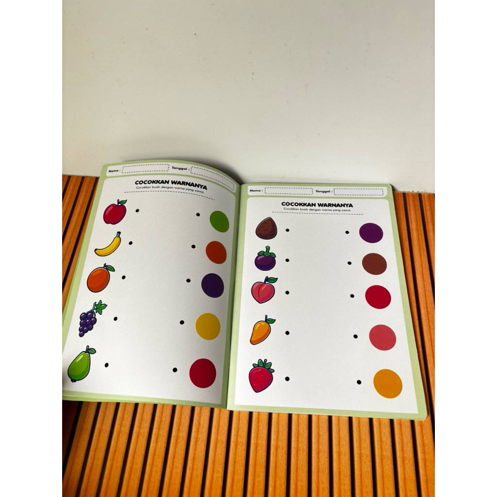 Buku Belajar anak || Worksheet anak || Buku Preschool