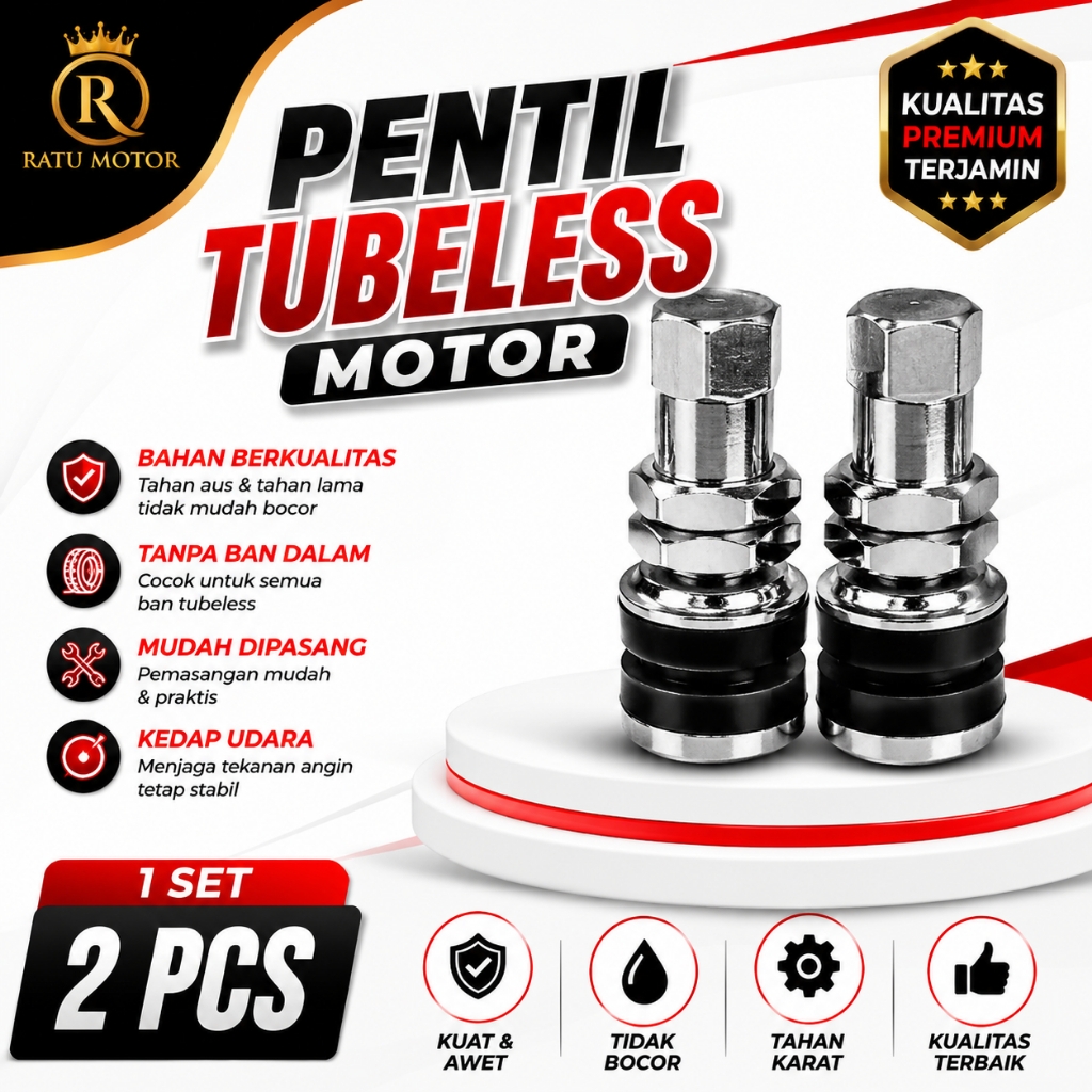 Pentil tubless pentil ban tubles motor