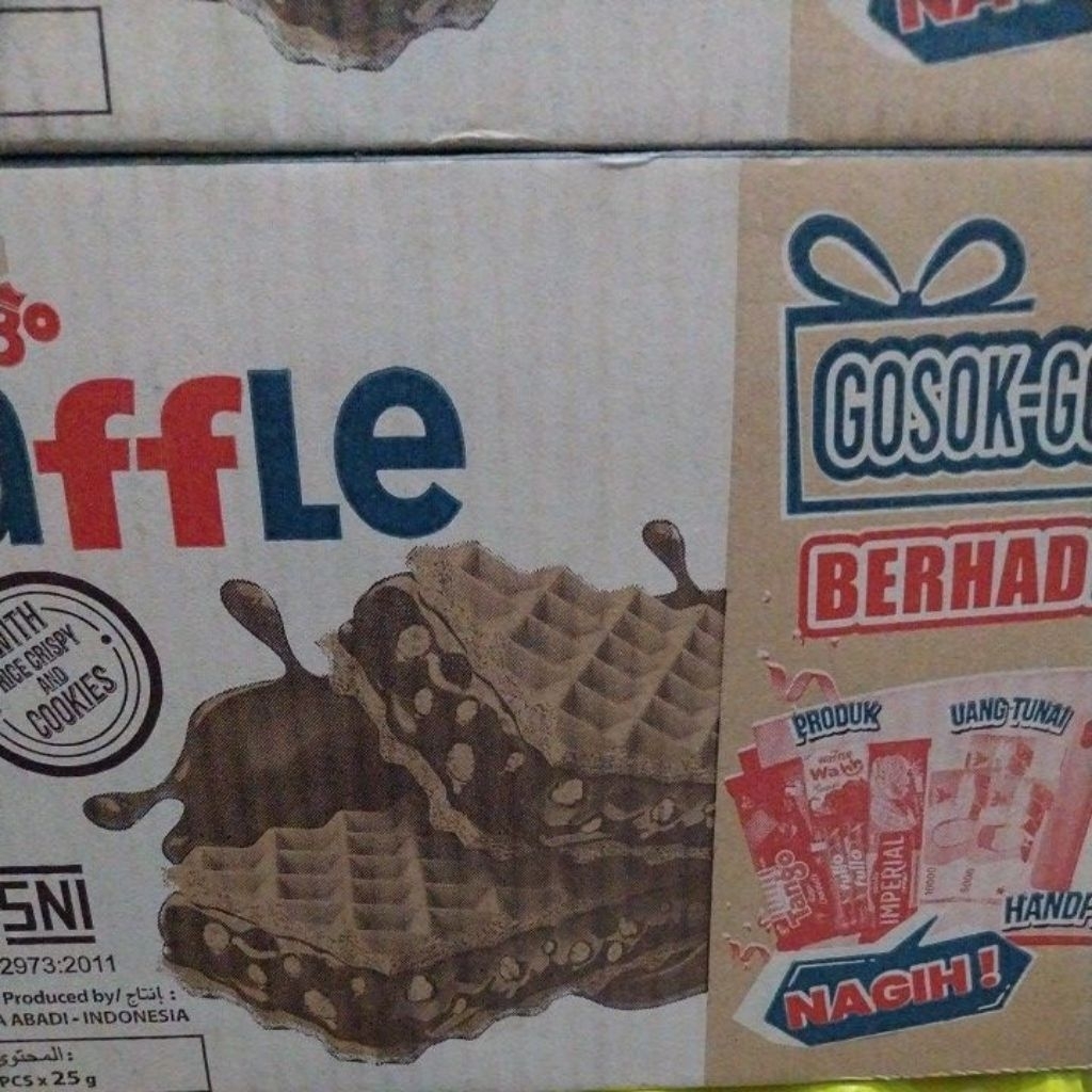 Waffle Cookiez & Cream 1 Karton