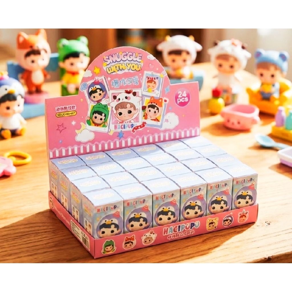 (HACIPUPU) MAINAN BLIND BOX HACIPUPU SURPRICE DOLL FIGUR HACIPUPU BLINDBOX