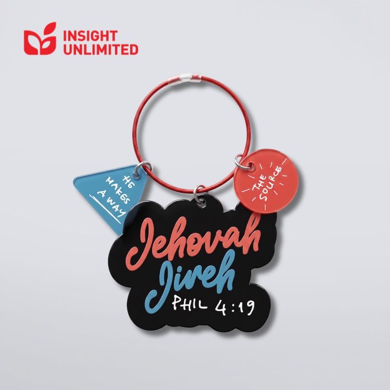 Gantungan Kunci Jehovah Jireh Keychain (Billy Simpson Official Merchandise)
