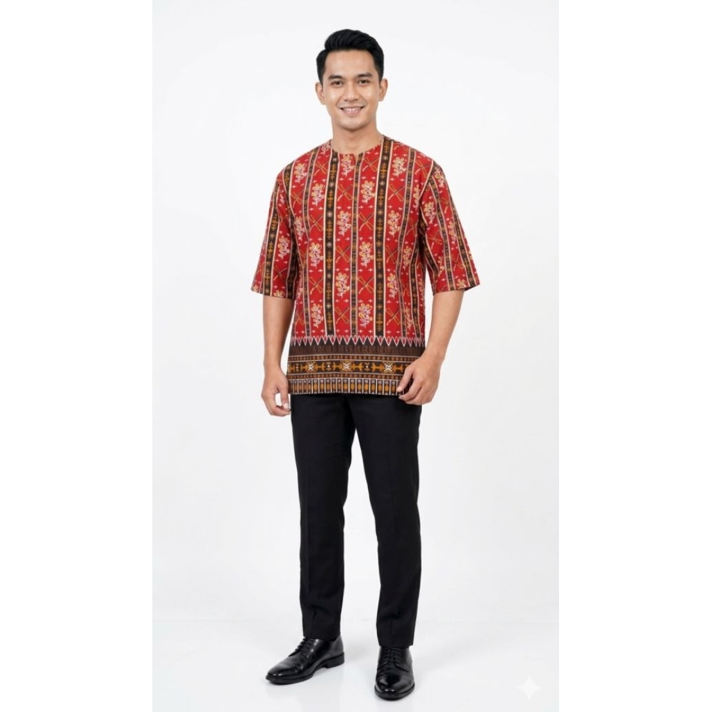 Cele Batik Maluku Berfuring