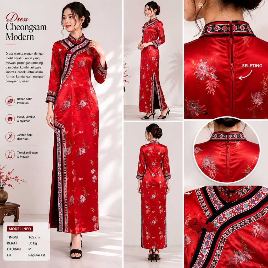 Cheongsam Modern Dress