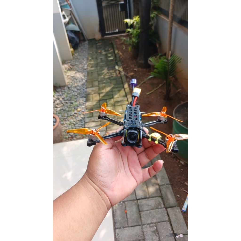 rakitan mei 2026 drone fpv Volador vx3.5 gps+baro+kompas