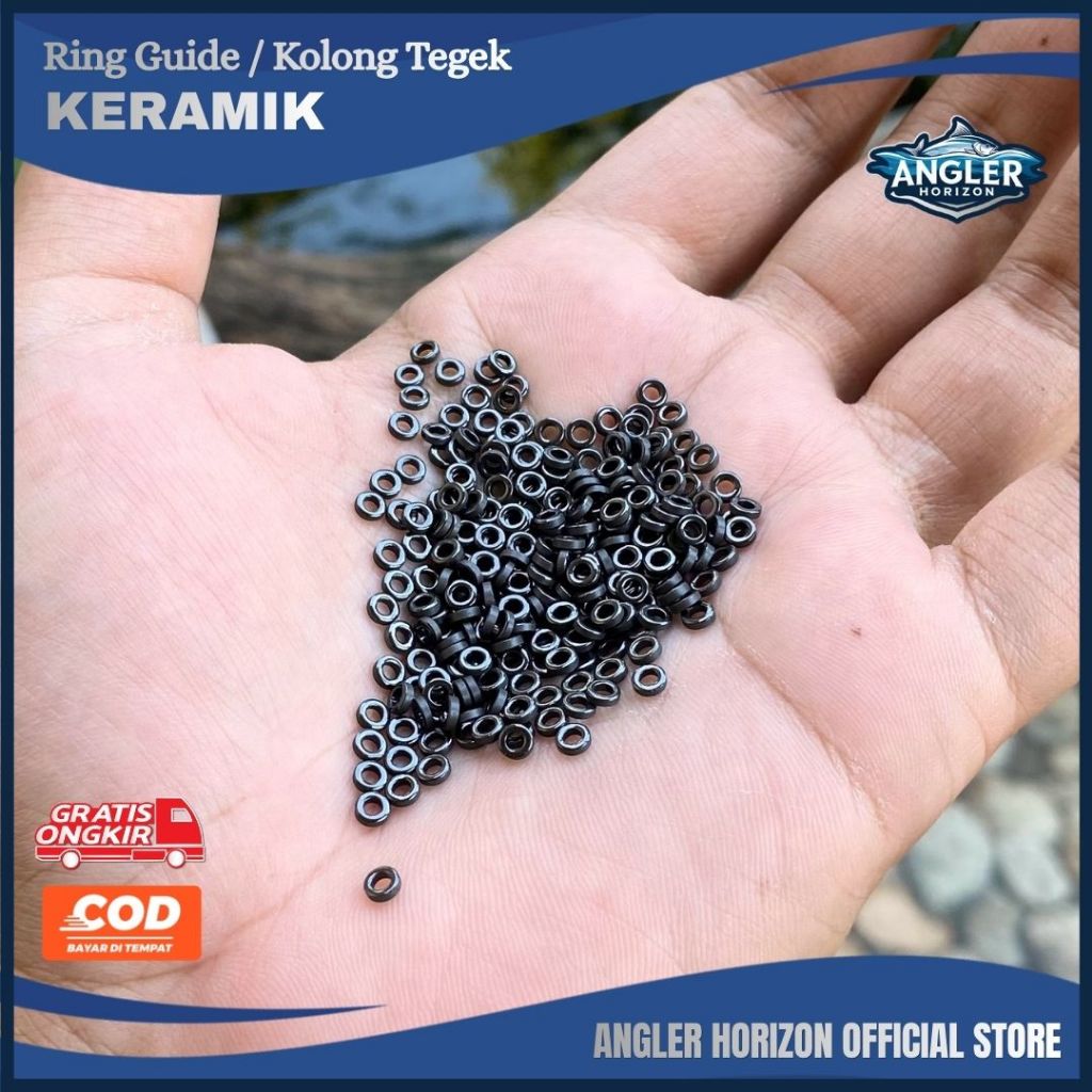 Ring Keramik Tegek No. 2, 3, 4 / Kolong Keramik Tegek / Ring Guide Keramik Custom Tegek