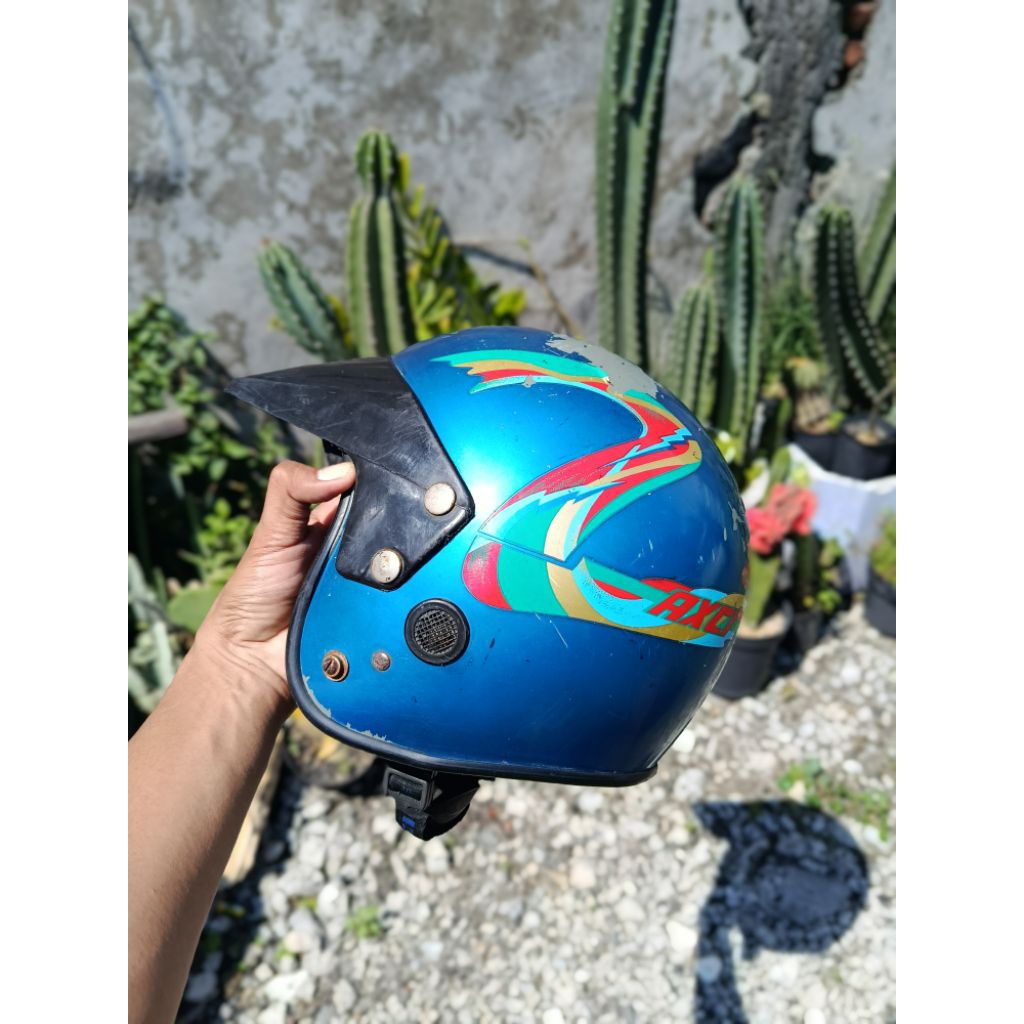 •Helm Kiwi Axci Vintage Jadul Retro•
